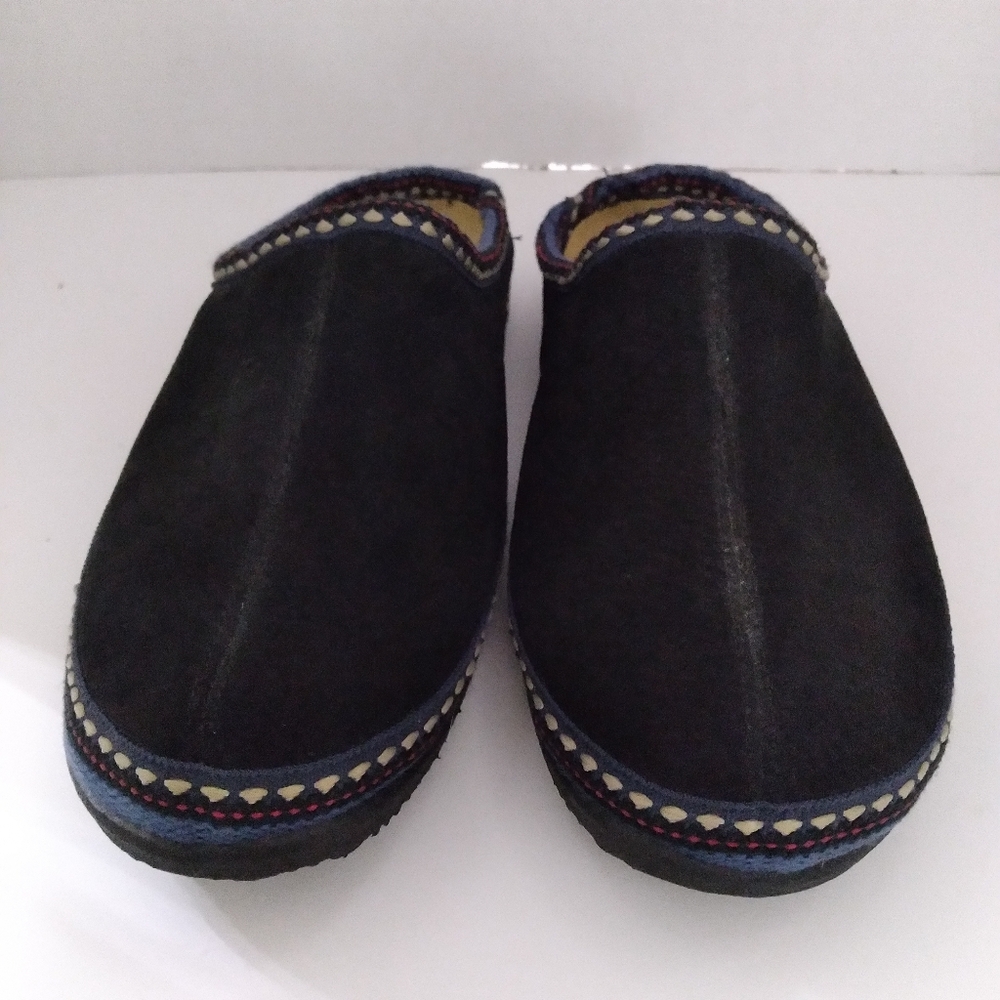 Nevada 8 Slip On Leather Boho Slippers